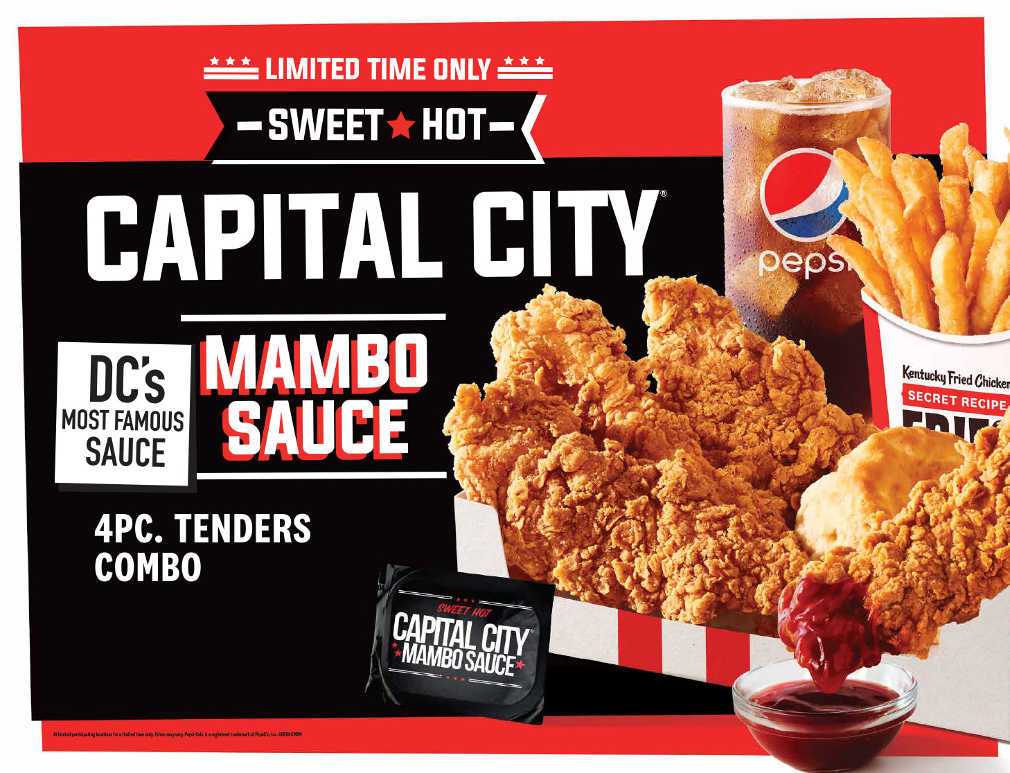 Get Mambo Sauce at select KFC locations